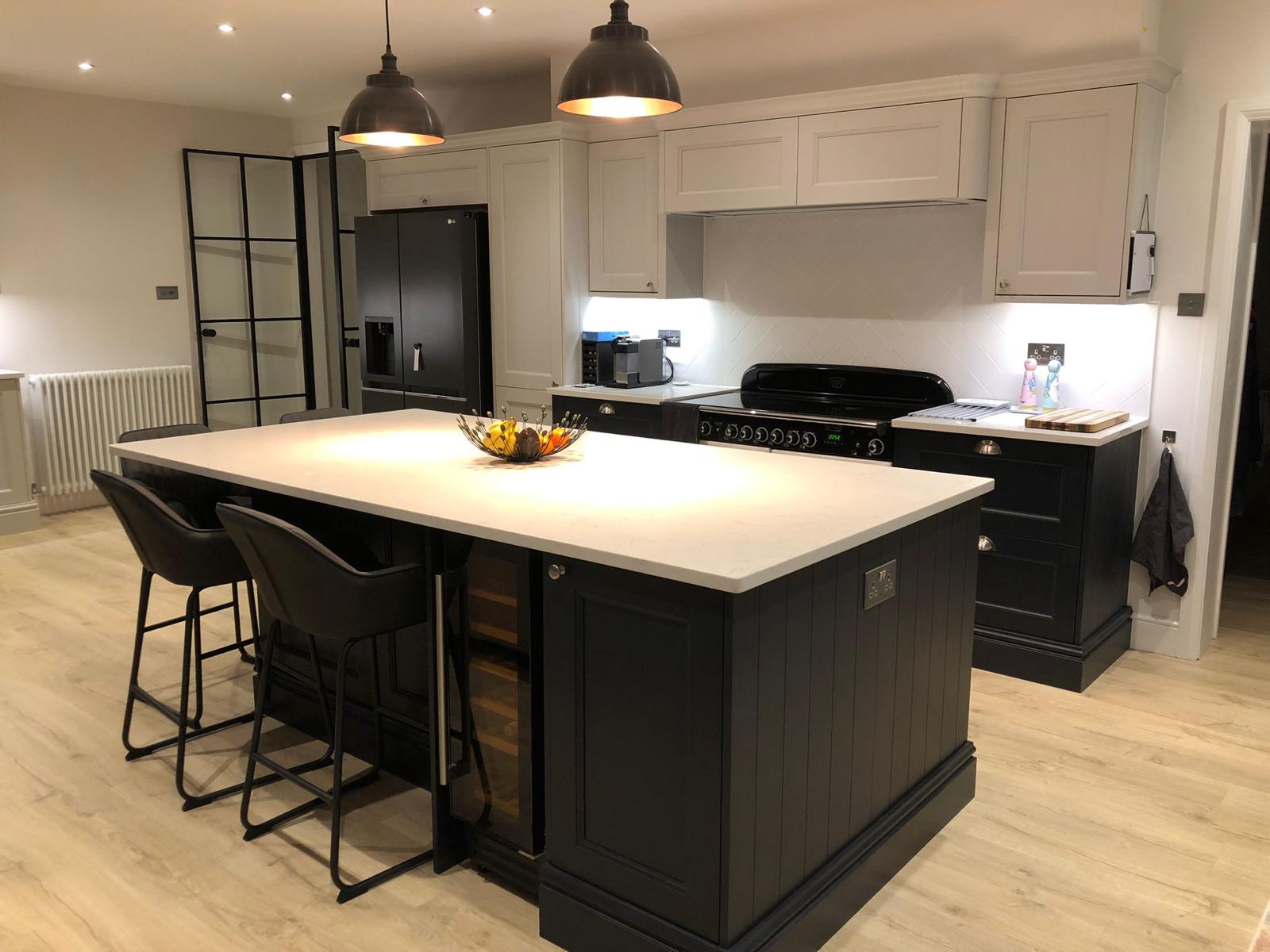 Carpentry detail in a fitted room